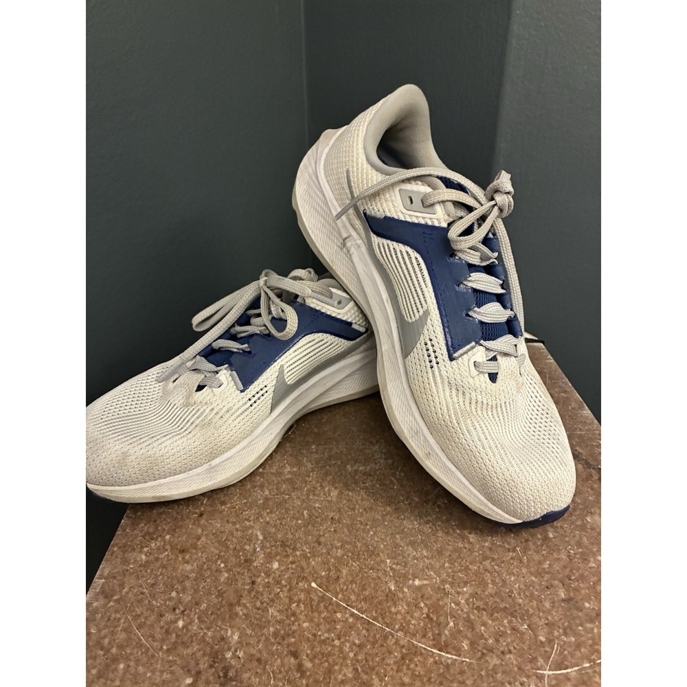 Nike‎ Air Zoom Pegasus 40 Spelman College White Royal Blue Men's Size 7